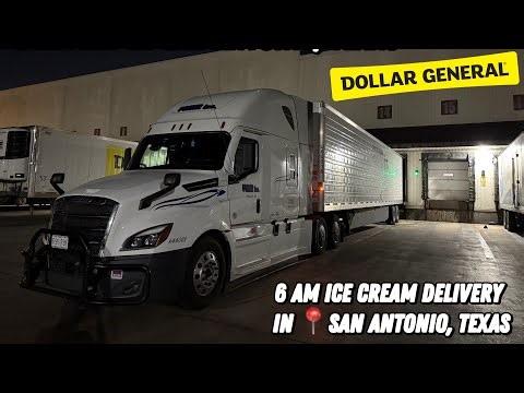 6AM Ice Cream Delivery In 📍San Antonio, Texas