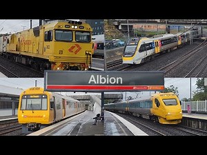 Trains at Albion