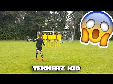 BEST KIDS SOCCER GOALS & SKILLS!! | Tekkerz Kid