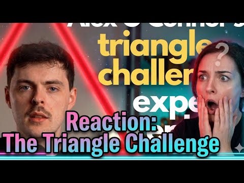 Reaction: Alex O'Connor's Triangle Challenge with Mr Biscuit Speaks & Alex K