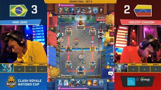 Grand Final Clash Royale Nations Cup Brazil vs Venezuela Battle