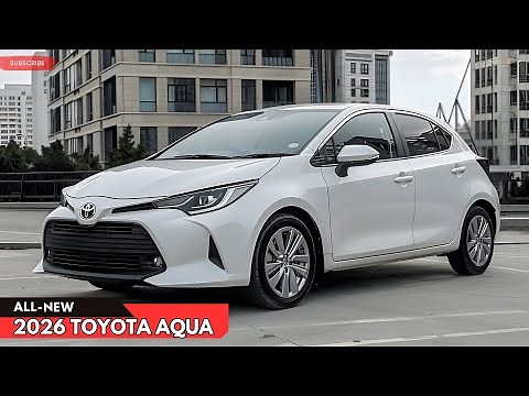 新登場!! 2026年型トヨタ アクア発表 - 次世代ハイブリッド ハッチバック登場!