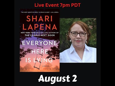 Shari Lapena discusses Everyone Here is Lying