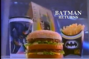 4.5K views · 504 reactions | Happy 29th anniversary to Tim Burton’s 1992 film “Batman Returns”!✌驪 Check out these McDonald's commercials promoting collector cups for Burton’s sequel Batman film featuring Michael Keaton’s Dark Knight, Michelle Pfeiffer’s Catwoman, and Danny DeVito’s Penguin. Did you get these cups from McDonald’s in the 90s? | History of The Batman | Facebook