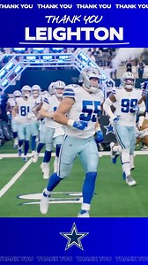The Dallas Cowboys honor 2018 first round pick Leighton Vander Esch as he medically retired at the age of 28. 🫶 | NFL on CBS