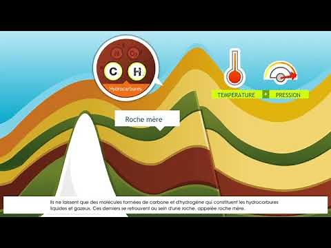La formation du pétrole