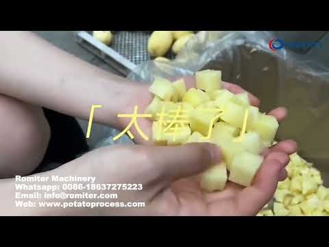 Automatic Diced Potato Making Machine