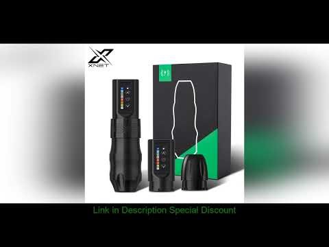 XNET EXO Professional Wireless Tattoo Machine Rotaty Pen Powerful Coreless Motor 2400mAh Battery
