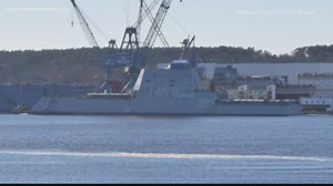 Bath Iron Works begins construction of newest Arleigh Burke-class destroyer, the future USS William Charette