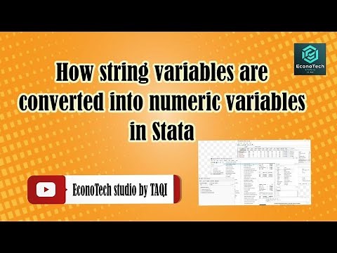 How to Convert String Variables to Numeric Variables in Stata - Step-by-Step Guide