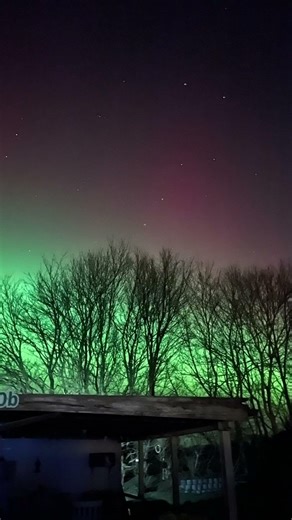 Kollektiver Trost Moment durch #Polarlichter