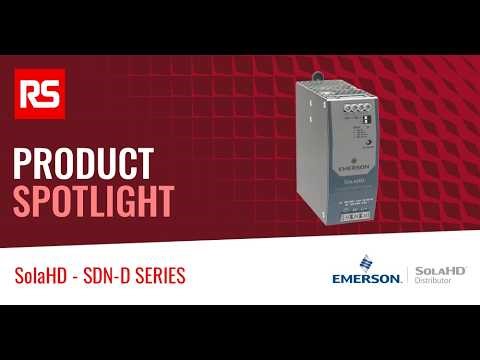 Stabilizing 24 VDC performance under pressure with SolaHD SDN-D | RS