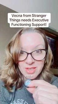 Vecna from Stranger Things needs Executive Functioning support