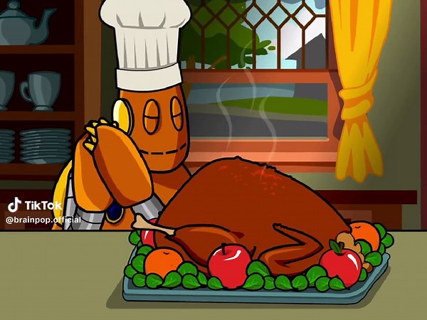 Before things get too heated at the dinner table… you probably know this version of the #Thanksgiving story: English settlers arrive in America and share a meal with their Native American friends. But the truth behind this founding myth is complicated. The answer to the letter can be found in the link in our bio ✉️ #TeacherTok #teachersoftiktok