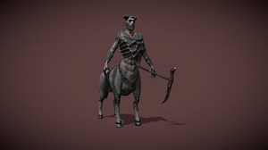 Devil Centaur - Herald of Chaos - 3D model by elix_03