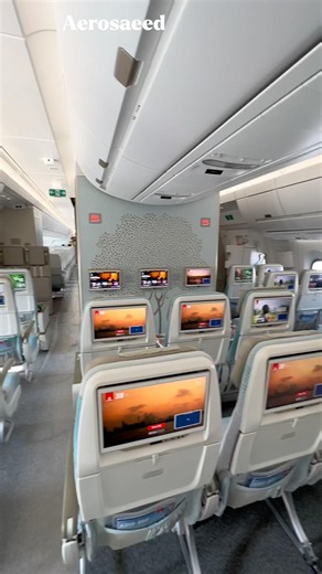 Emirates Airbus A-350 economy class tour!