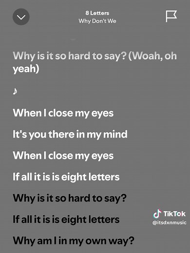8 Letters by Why Don't We: Full Lyrics and Meaning