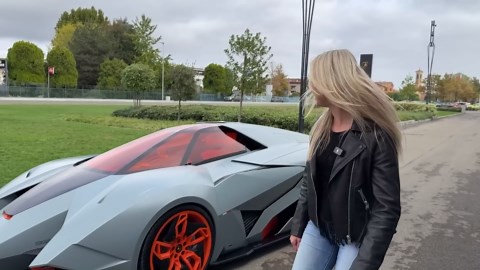 Inside the rarest Lamborghini ever built - a single-seat machine like no other