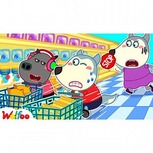 1.2K views · 12 reactions | Have you ever caused the accident when going shopping? | Wolfoo Series | Facebook