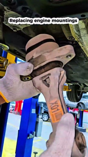 Replacing Engine Mounts with New Ones 😊#EngineMountReplacement #CarMaintenance #AutoRepair