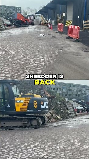 #construction #lifeisbutadream #likeandsubscribe #woodshredder #youtubeshorts #yardwork