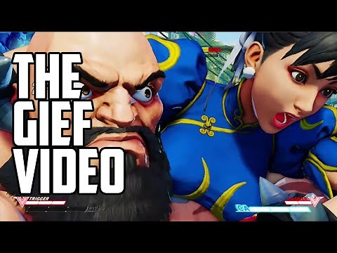 Street Fighter 5 Zangief Combo and Parry Video