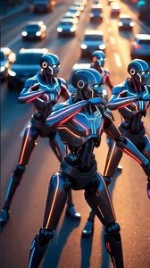 “🤖🤖🤖🤖 Robots Dancing Wild on the Street 💃🔥”|| “🤖 Roadside Robot Dance Going Viral 🚀🔥”#viralshorts