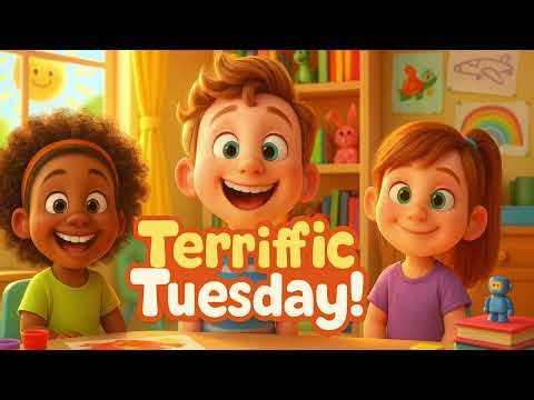 Terrific Tuesday! | Fun Kids Song About Days of the Week | #KidsSongs #PreschoolLearning #Tuesday