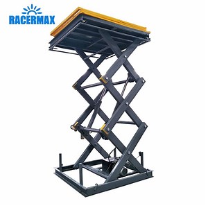 [Hot Item] Heavy Duty Stationary Electric Scissor Hydraulic Lift Work Platform Table Warehouse Loading Dock Scissor Lift