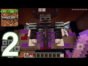 Minecraft: PE - Gameplay Walkthrough Part 2 - Null The New Herobrine (iOS, Android)