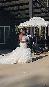 This is what happens when the bride and her dress steal every bit of the spotlight. Mrs. Mayes did not miss with this dress and mos def understood the assignment. If this dress is serving major goals and giving "The Bride" energy, double-tap that ❤️ and watch it grow. . . . . #weddingtrends #alabamabride #bridedress #bridalgown #weddingservices #djlit #AlabamaWeddings #weddingmoments #bridevibes #brideentry #bridetobe #2024bride #bridal #WeddingVibes #weddingday #weddingceremony | DJ Lit Enterta