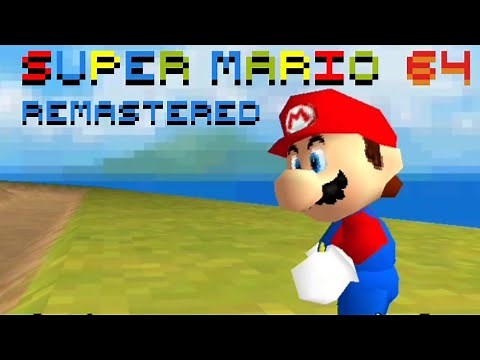 SM64 DS textures remastered - super mario 64 romhack