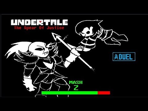 Playing As Undyne against Frisk [UNDERTALE The Spear of Justice]