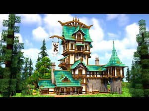 The Ultimate Minecraft Medieval Mansion