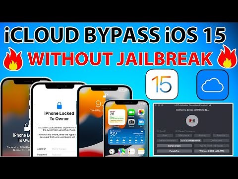 NEW Untethered iCloud Bypass iOS 15|Locked to Owner iPhone/iPad iCloud Bypass Hfz Passcode Activator