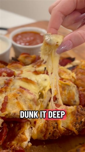 Cheesey Pull Apart Focaccia #finger #food Stranger Things | Ryan Bell