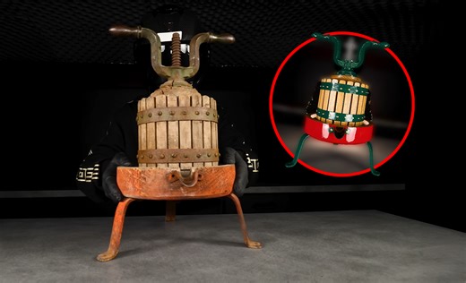 When rust meets determination – grape press restoration