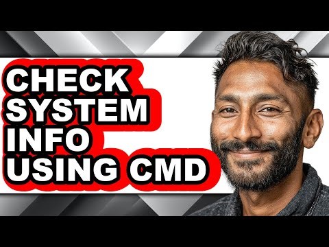 How to Check System Info Using Cmd (updated)