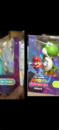 Super Mario Galaxy o Filme Bonecos da Jakks Pacific