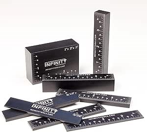 Infinity Cutting Tools 8-Pc. Precision Tool & Project Setup Blocks