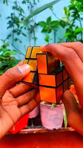Mirror Rubik's Cube New Trick 🤯🥶 #rubikscube #cube #shorts