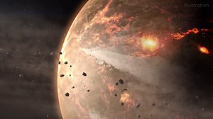 NASA data shows the moon is slowly collapsing inward