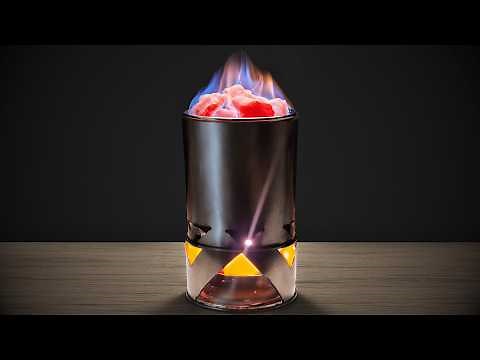 Survive the Freezing Winter! DIY Tin Can Heater (No Electricity, No Gas)