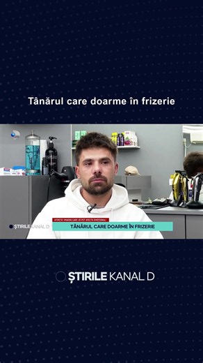 Andrei, tânărul care a dormit în frizerie — povestea revenirii acasă