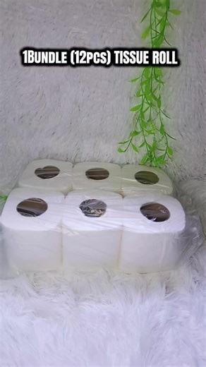 12pcs Tissue Roll Bundle for Everyday Needs