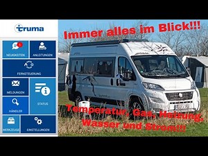 Anwendung der App für Truma INet Box und Truma Level Control mit Duo Control CS im Wohnmobil Erklärt