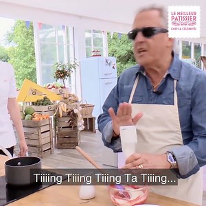 1.2M views · 7.6K reactions | "Vous avez remarqué que tout a une note ?" Quand Gilbert Montagné pâtisse, c'est toujours en musique  RDV ce soir sur M6 dès 21:00 | Le Meilleur Pâtissier M6 | Facebook