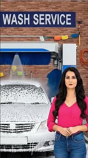 Why is the Car Wash Business earning ₹10,000 a day? Learn the complete process! #shorts #business...