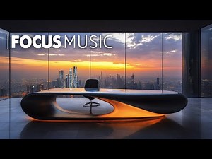 Chillout Music for Work And Creativity - Productivity Boost Mix