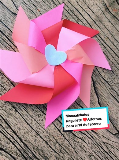 Reguiletes de Papel para Decorar el 14 de Febrero